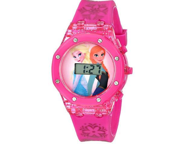 kids pink digital watch