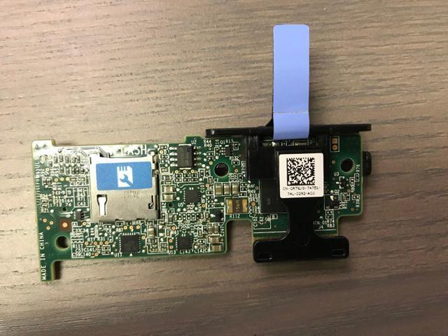 OEM DELL DUAL SD FLASH CARD READER MODULE POWEREDGE R430 R530 R630 R730 PMR79