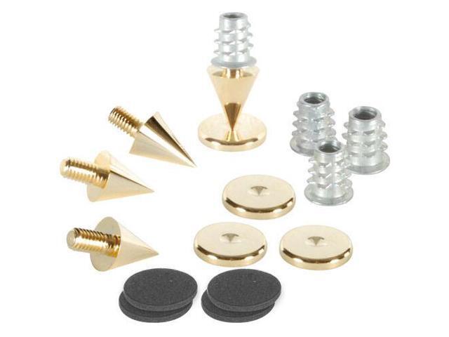 Dayton Audio DSS4-G Gold Speaker Spike Set 4 Pcs.