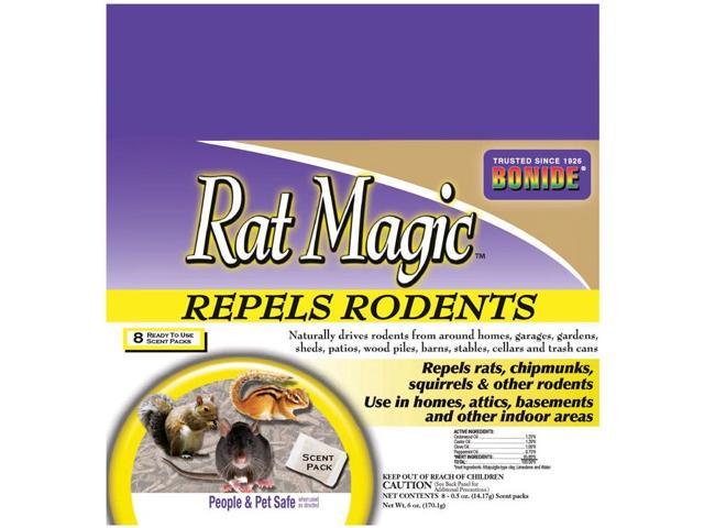 Bonide Rat Magic 12 Oz. Granular Rodent Repellent Scent Packs (8-Pack