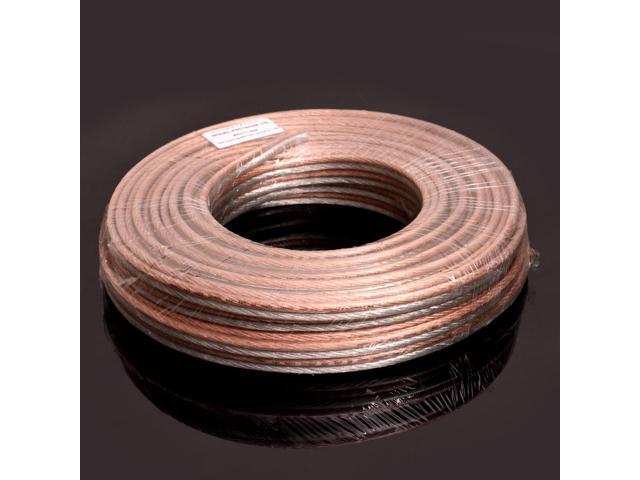 150ft 10 GA AWG Full Gauge Parallel Speaker Wire Cable OFC Oxygen Free Copper
