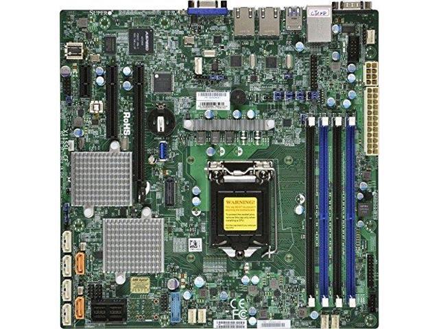 Supermicro Micro ATX DDR4 LGA 1151 Motherboards X11SSL-O