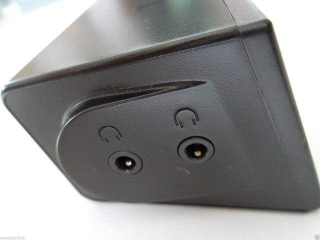 Dell AX510 Multimedia PC Black Sound Bar Speaker Vol No A//C Adapter C730C DW711