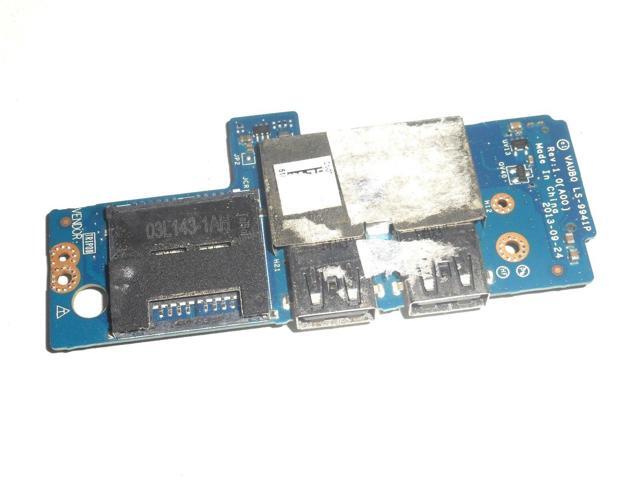 Dell Precision M3800 XPS 15 9530 USB SD Card Reader IO Circuit Board CHB02 07DF4