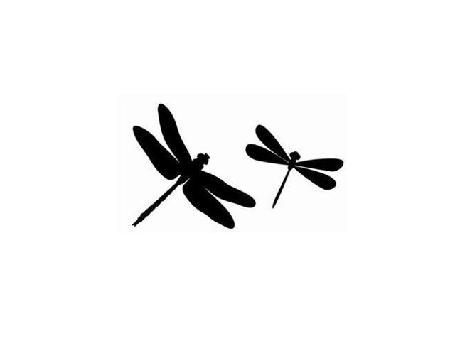 Dragonfly Dragon Fly Insect Wings Car Truck Window Laptop Vinyl Decal Sticker