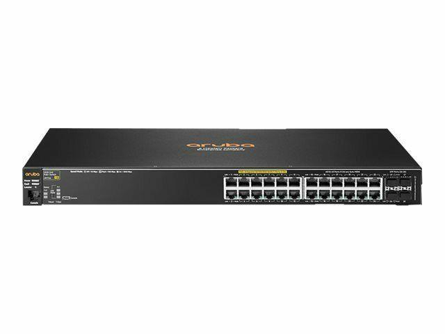 HPE Aruba 2530-24G-PoE+ - switch - 24 ports - managed - rack-mountable (J9773A)
