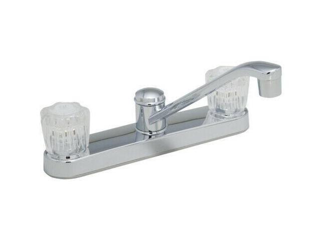 Proflo Pfxc1080ls Kitchen Faucet With Acrylic Knob Handles Chrome