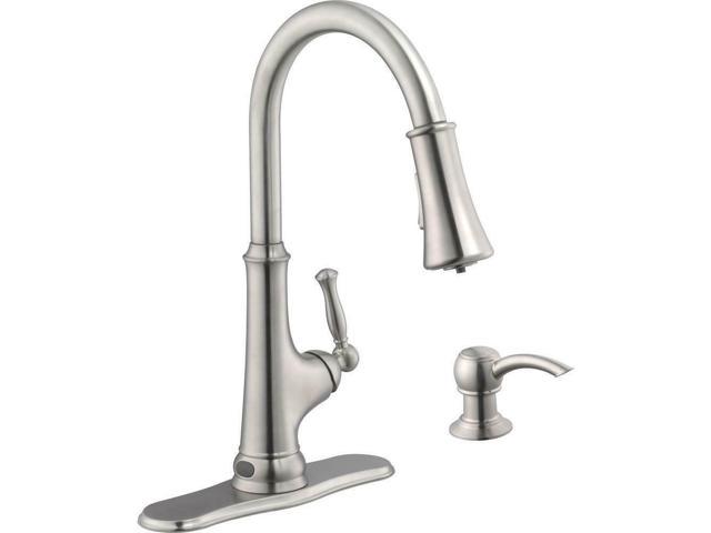Glacier Bay 1 Handle Pull Down Sprayer Kitchen Faucet Touchless