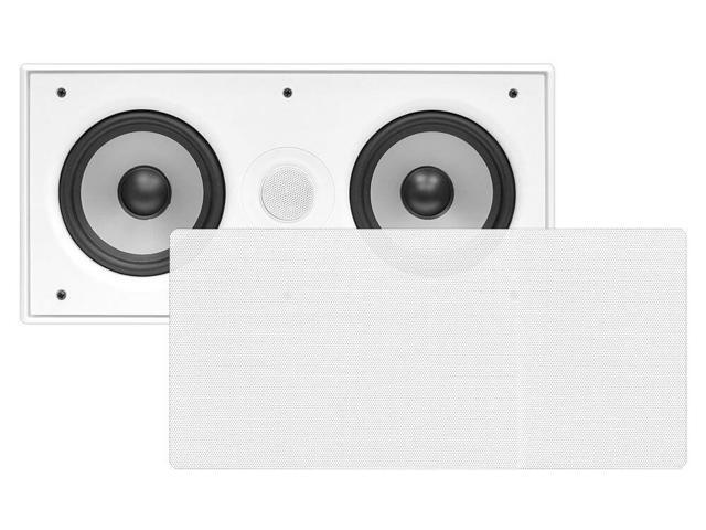 New Pyle Pdiwcs56 In Wall Ceiling Dual 5 25 Center Channel