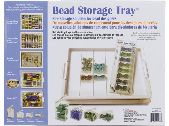 Elizabeth Ward/'s Bead Storage Tray 13.75/"X10.5/"X2/"