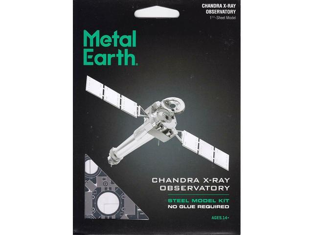 Fascinations Metal Earth Chandra X-Ray Observatory 3D Steel Puzzle DIY Model Kit