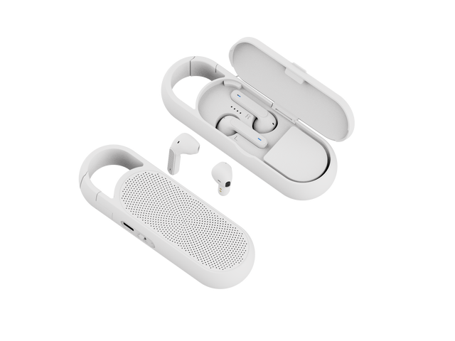 ZTECH 2 in 1 Pocket-size Wireless Speaker with Wireless Earbuds ...