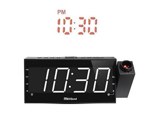 Mesqool 7 Projection Alarm Clock For Bedrooms Ceiling Kitchen