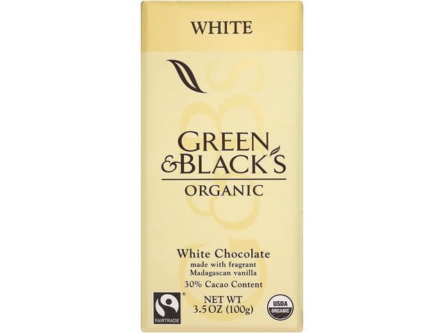 Green Black S Organic White Chocolate With Vanilla 30 Cacao