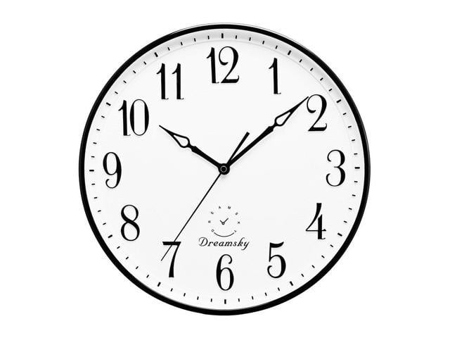 Dreamsky 13 1 2 Inch Extra Large Wall Clock Non Ticking