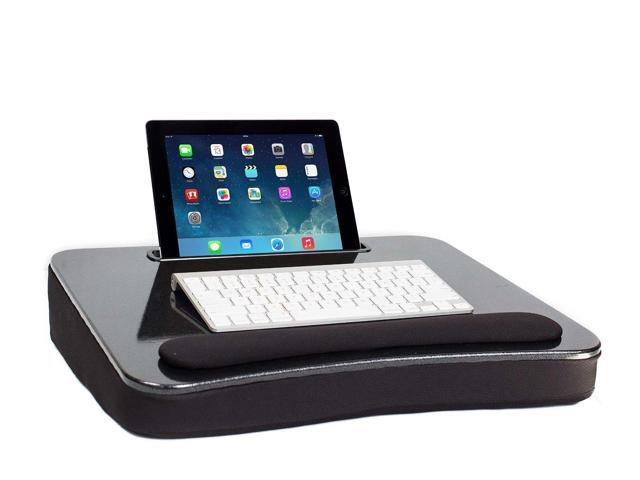 Sofia Sam Oversized Memory Foam Lap Desk With Wrist Rest And Sofia Sam Oversized Memory Foam Lap Desk With Wrist Rest And Tablet Slot Sparkle