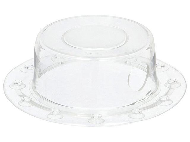 Photo 1 of 2 of- Popular Bath Deep Bath Water Overflow Shield, Clear, 3.75 Inches