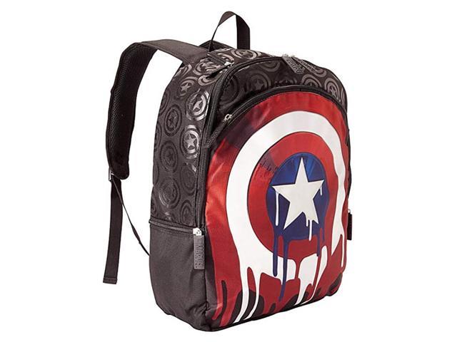 marvel captain america shield backpack