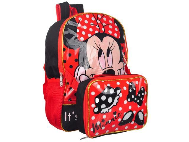 minnie mouse backpack red