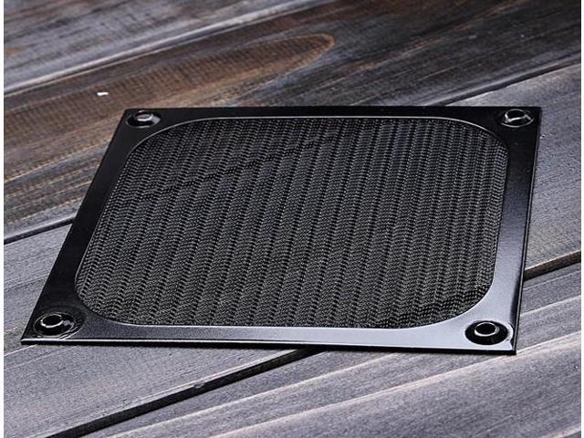 120mm PC Computer Fan Cooling Dustproof Dust Filter Case fr Aluminum Grill Guard