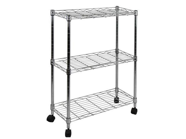 Photo 1 of **NEW** Oceanstar 3-Tier Shelving All-Purpose Utility Cart, Chrome