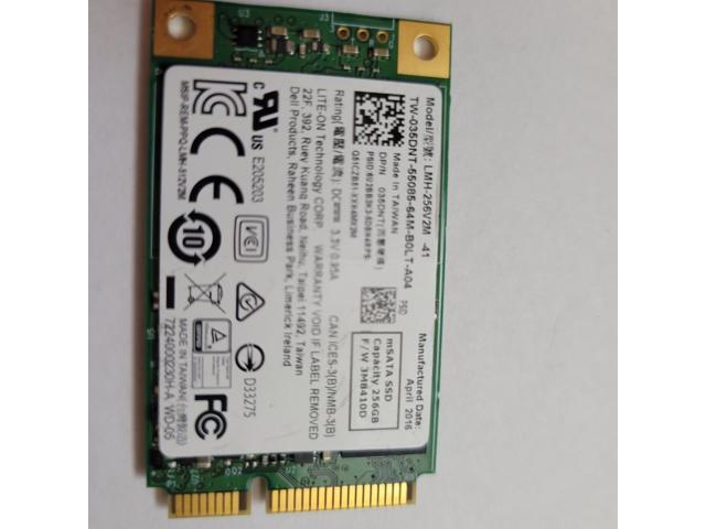 Lite-on SSD DDR3 256GB mSATA SATA 6Gb/s Gen.3 LMH-256V2M Solid State Drive 
