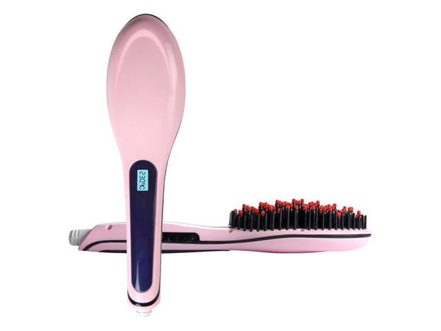 Hair Straightening Brush Instant Magic Silky Straight Hair