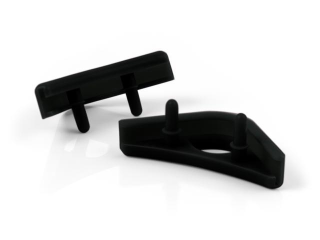 Noctua NA-SAVP1 chromax.black, Anti-Vibration Pads for 120/140mm Noctua Fans (16-pack, Black)