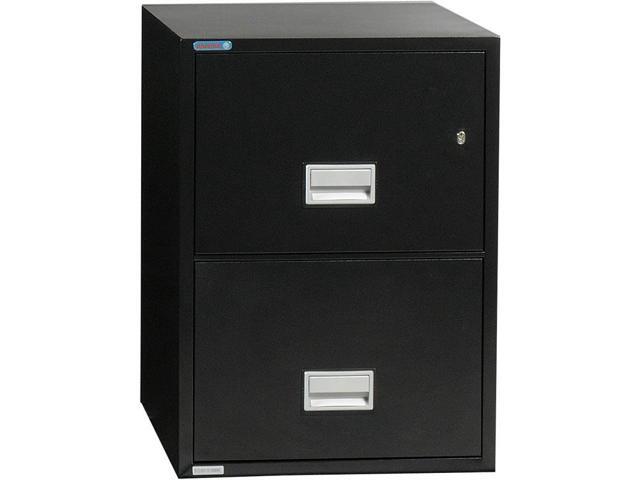 Phoenix Vertical 25 Inch 2 Drawer Legal Fireproof File Cabinet