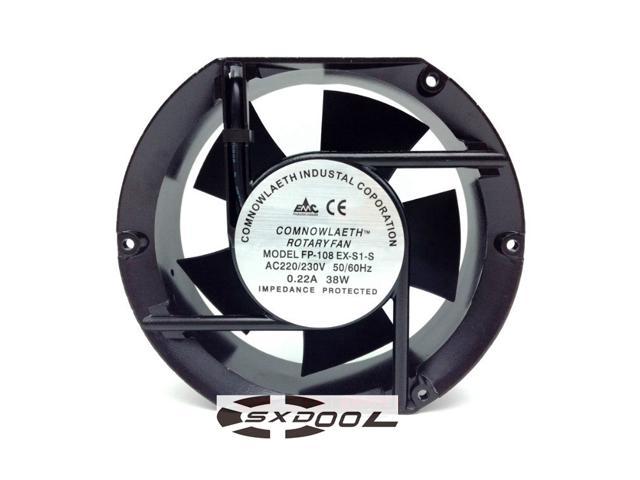 for Commonwealth FP-108EX-S1-B Ball bearing cooling fan 110V  172*150*51mm 2wire 