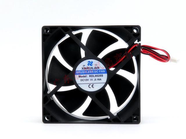 FOR ADDA 6015 AD0612HS-D76GL DC12V 0.13A three-wire cooling fan