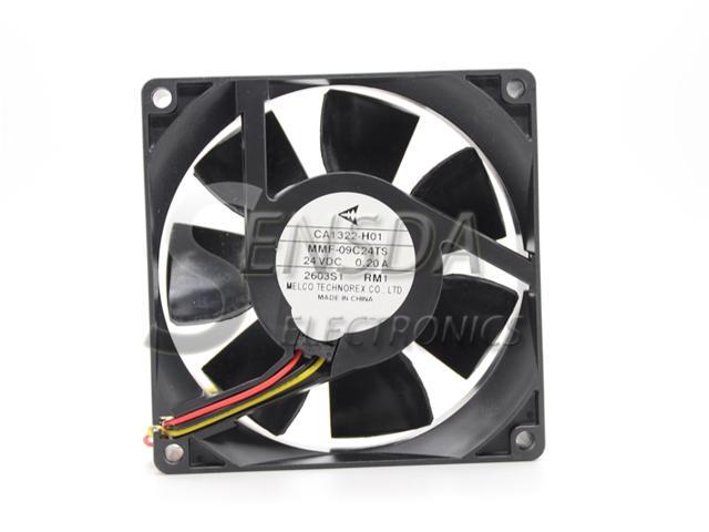 Ventilador MMF-09D24TS-RM9 9 Cm DC 1PCS Melco 24 V 0.19 A 9025 Ventilador MMF-09D24TS-RM9 9 Cm DC 1PCS Melco 24 V 0.19 A 9025
