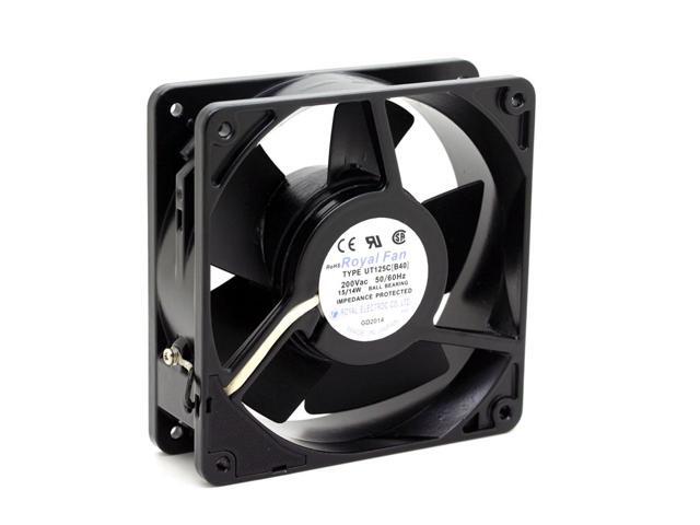 UT125C 14W all-metal fan for Royal Fan 120*120*38mm B40 12038 12cm AC200V 15