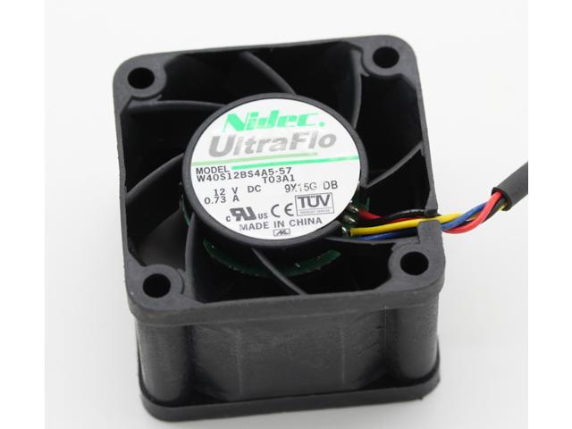 NEW original 4cm W40S12BS4A5-57 4028 DC 12V 0.73A server fans for