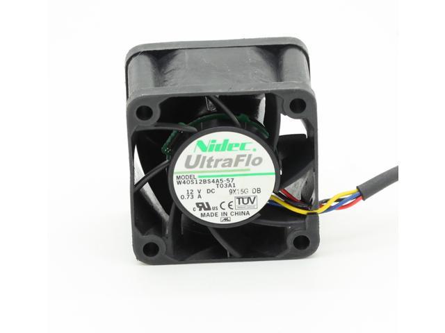 NEW original 4cm W40S12BS4A5-57 4028 DC 12V 0.73A server fans for