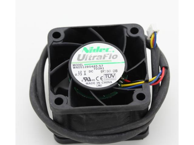 NEW original 4cm W40S12BS4A5-57 4028 DC 12V 0.73A server fans for