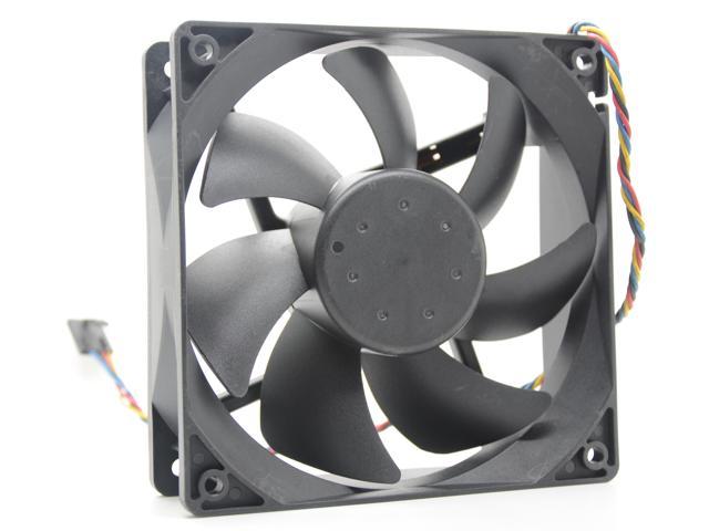 Foxconn 12CM Case Cooler Foxconn 120MM DC 12V 0.90A 4 Wired Cooling Fan ...