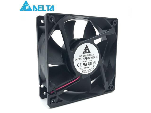 for delta AFB1224SHE 12038 120mm 12cm DC 24V 0.75A server inverter axial cooling fans