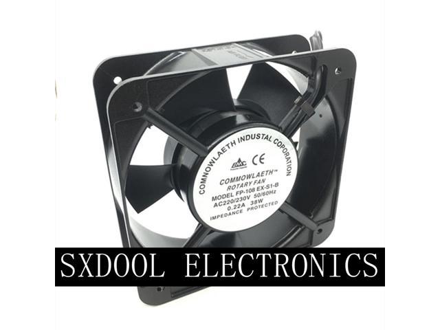 Square ROTARY FP-108EX-S1-B AC Axial Fan With Ball Bearing AC 220/240V ...