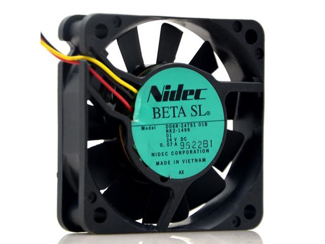 8015 Original FOR nidec Cooling Fan D08R-24TH 14B 24V 0.11A