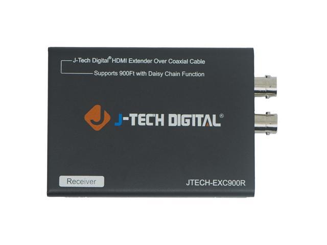 J-Tech Digital JTECH-EXC900R 1080p HDMI over Coax Extender Receiver Only RG6 RG7 RG11 - Newegg.com