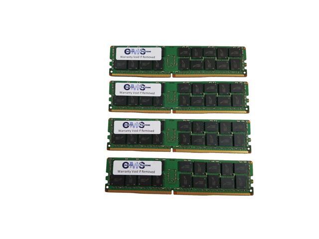 CMS 128GB (4X32GB) DDR4 21300 2666MHZ ECC REGISTERED DIMM Memory Ram  Upgrade Compatible with Dell® PowerEdge XR2 ECC Register - D64