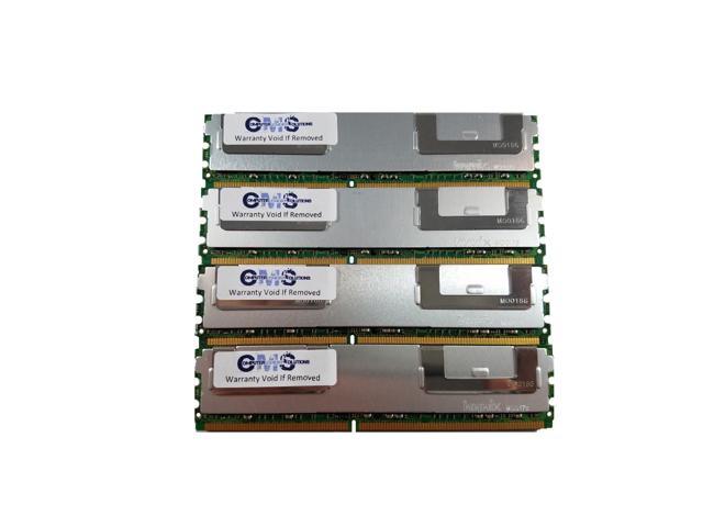 4x8GB 32GB PC3-10600R 1333MHz DDR3 ECC Reg Memory Dell PowerEdge R720 Server 