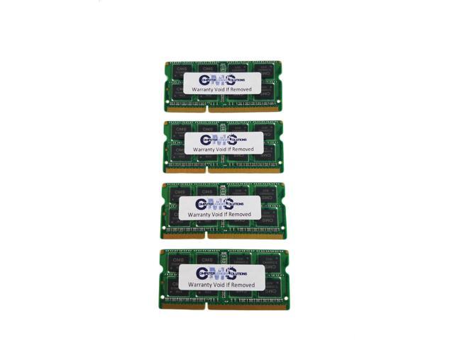 CMS 32GB (4X8GB) DDR3 10600 1333MHZ NON ECC SODIMM Memory Ram Upgrade  Compatible with Apple® iMac Core I5 3.1 27-Inch (Mid-2011) - C12