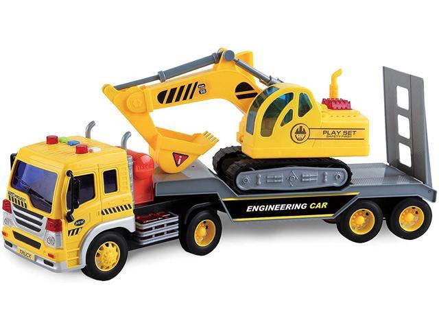 Builders Excavator Digger Friction Toy Construction Toys 