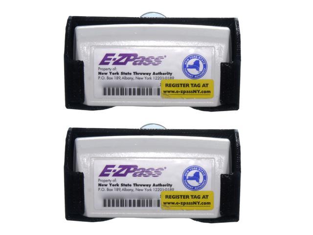 Toll Transponder Holder for new I-Pass and EZ Pass 3 Point Mount (2 Pack), Made in the USA