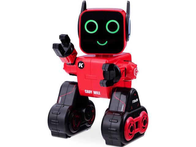 Costway K3 RC Robot Programmable Touch & Sound Control Piggy Bank Sing Dance Kids Gift Red