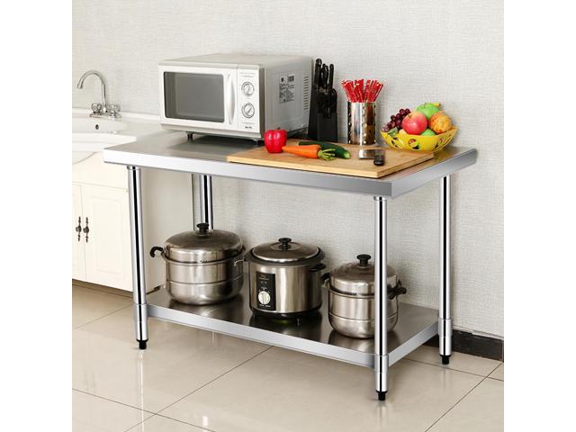 kitchen food preparation table