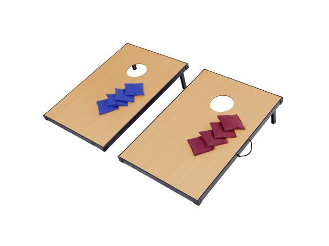 Foldable Bean Bag Toss Cornhole Game Set Boards Tailgate Baggo Regulation Toy US