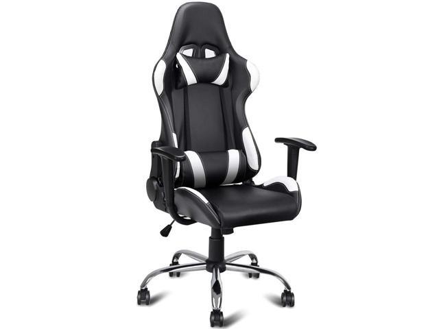 Gaming Chair Ergonomic Racing Style High Back Executive Office Gaming Chair Ergonomic Racing Style High Back Executive Office Pu Leather Height Adjustable Computer